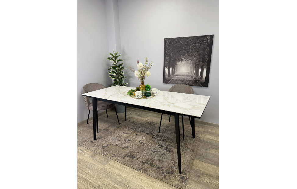 Обеденные столы - изображение №5 "Стол Дега обеденный раздвижной 140/180"  на www.Angstrem-mebel.ru