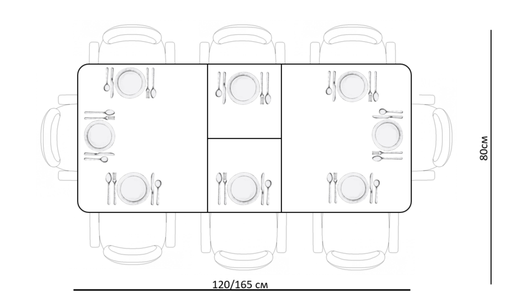 Обеденные столы - изображение №5 "Стол обеденный Стил раздвижной KS1200 черный/керамика мрамор черный"  на www.Angstrem-mebel.ru
