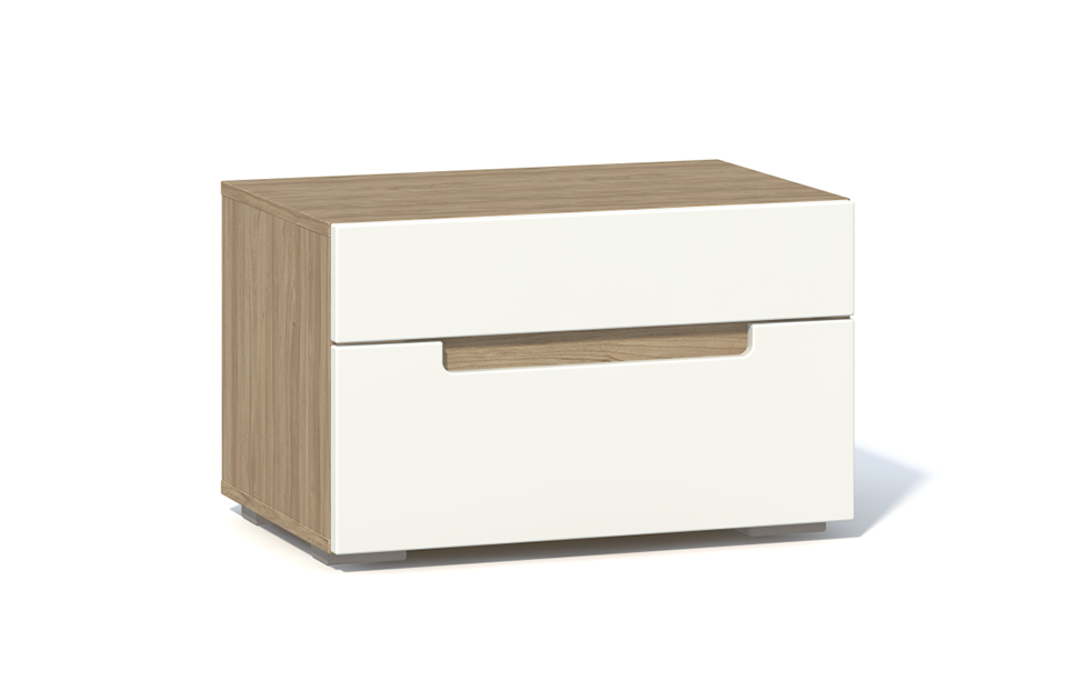 Прикроватные тумбы - изображение №4 "Прикроватная тумба Анри с выкатными ящиками"  на www.Angstrem-mebel.ru