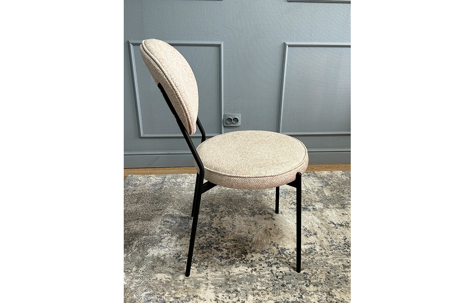 Кухонные стулья - изображение №7 "Стул Орпен бежевый / опоры черные"  на www.Angstrem-mebel.ru