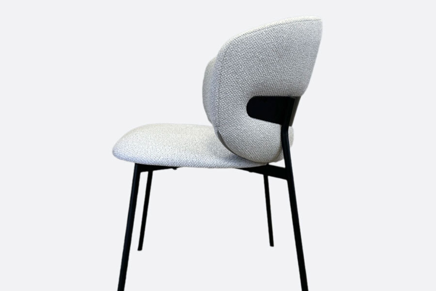 Кухонные стулья - изображение №10 "Стул Слил серебристый / опоры черные"  на www.Angstrem-mebel.ru